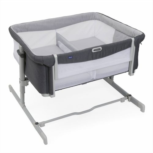 CHICCO Next2Me Twins ikerágy - Magnet Grey