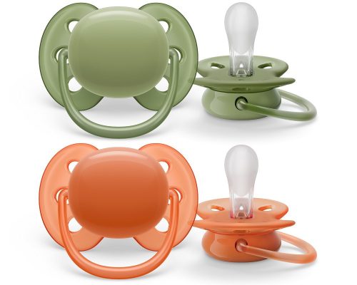 Philips AVENT játszócumi Ultrasoft Premium neutral 18hó 2db