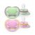 Philips AVENT SCF087/12 Játszócumi Ultra air rózsaszín/zöld 6-18hó lányos 2db