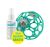 OBALL RATTLE játék 10 cm 0hó+ dark turquoise + AJÁNDÉK Aquaint 50ml