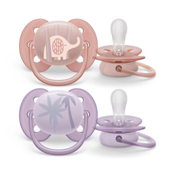 Avent Cumi Ultrasoft Állat Lany 0-6H.2X