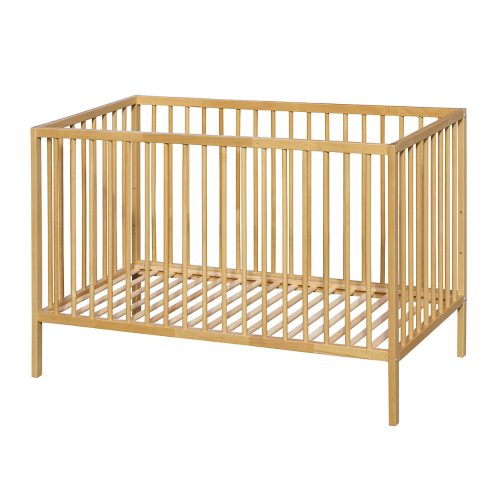 PETITE&MARS Fa kiságy Nela Beach Wood 120x60 cm