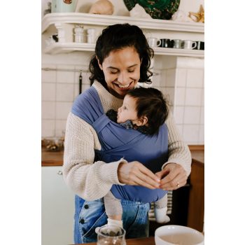 BOBA Gyermekhordozó Boba Bliss Vintage Navy Blue V2