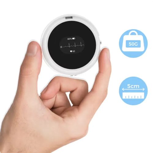 Viatom Lepod Pro ER3 7 elvezetéses 24 órás mini EKG holter monitor