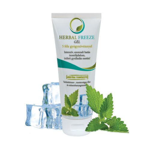Herbal Freeze gél 5 féle gyógynövénnyel