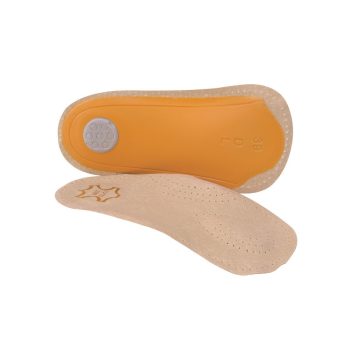   Leather&Comfort háromnegyedes bőr talpbetét harántemeléssel (35-36)