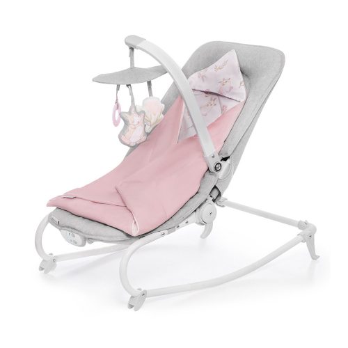 Kinderkraft pihenõszék Felio 2 rezgõ zenélõ Peony Rose