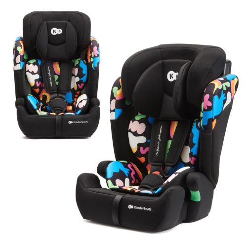 KINDERKRAFT Comfort up i-size autósülés Happy shapes (76-150 cm)