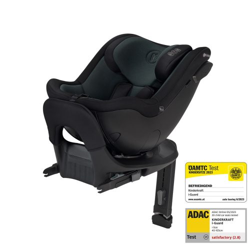 KINDERKRAFT SELECT I-GUARD i-GUARD i-Size autósülés 40-105 cm Grafitfekete, Prémium