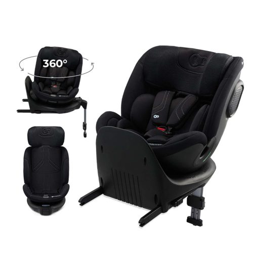 KINDERKRAFT Autósülés Xrider 2 i-méret 40-150 cm Fekete