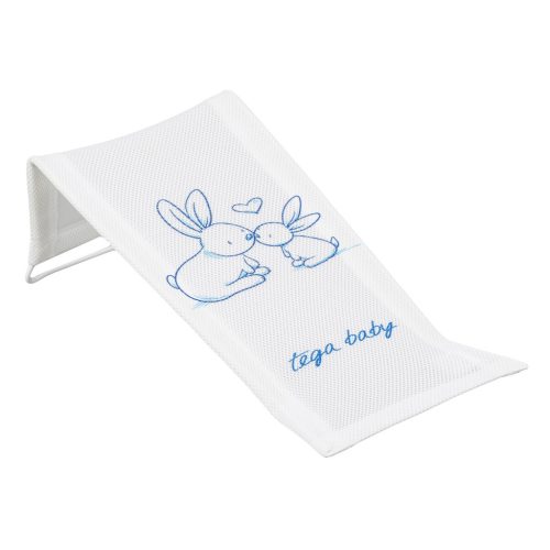 TEGA BABY Little Bunnies szövet fürdő nyugágy - fehér