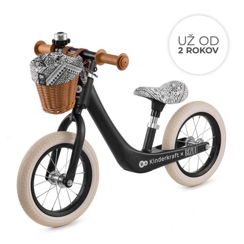 KINDERKRAFT Rapid 2 Lunar Black Bizuu futóbicikli