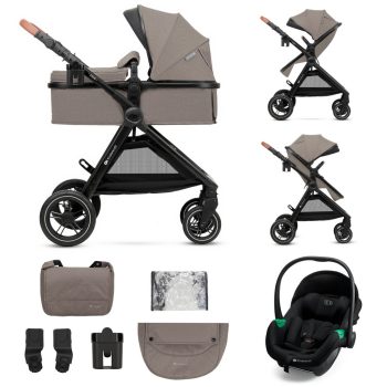 KINDERKRAFT 3 az 1-ben babakocsi Esme Pro Sand Beige