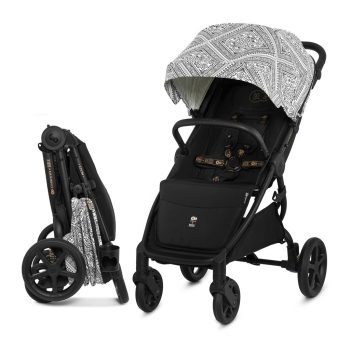 KINDERKRAFT Sport babakocsi Mitzy Lunar Black Bizuu