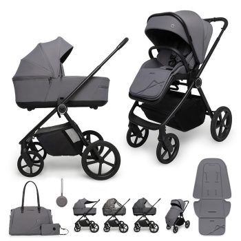 MUUVO Kombinált babakocsi Muuvo One 2 az 1-ben Gris
