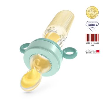 NENO Szilikon etetőcumi kanállal Gusto 2 az 1-ben