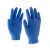 Egyszerhasználatos púdermentes nitril kesztyű, 100 db / 1 doboz (kék, M)