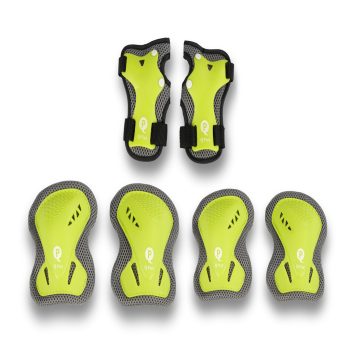 QPLAY Gyermek védők Green, méret S, kor 3-5 év