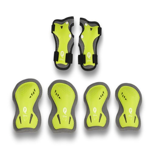 QPLAY Gyermek védők Green, méret S, kor 3-5 év