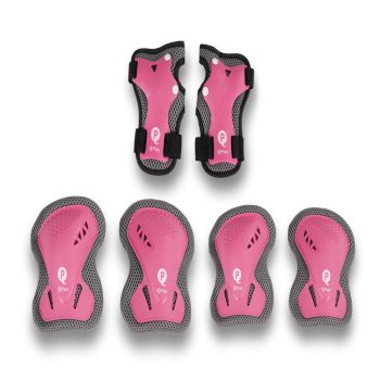 QPLAY Gyermek védők Pink, méret S, kor 3-5 év