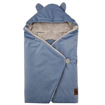 EKO Babahordozóba való bundazsák Kék