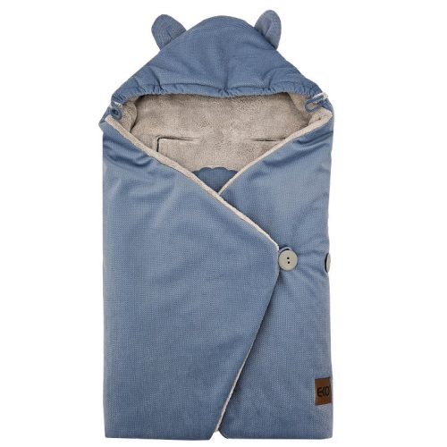 EKO Babahordozóba való bundazsák Kék