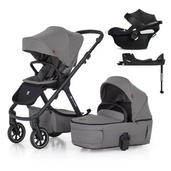   PETITE&MARS KÉSZLET Babakocsi 4v1 ICON Dove Grey LITE RWS + CYBEX Aton B2 i-Size