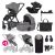 PETITE&MARS KÉSZLET Babakocsi 4v1 ICON Dove Grey XXL AIR + CYBEX Aton B2 i-Size