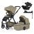 PETITE&MARS KÉSZLET Babakocsi 4v1 ICON Mossy Green LITE RWS + CYBEX Aton B2 i-Size