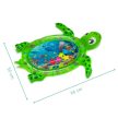 Fillikid játszószõnyeg interaktív Teknõs felfújható és vízzel tölthetõ zöld XG-G02