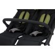 Fill Twin ikerbabakocsi fekete-zöld YD209T